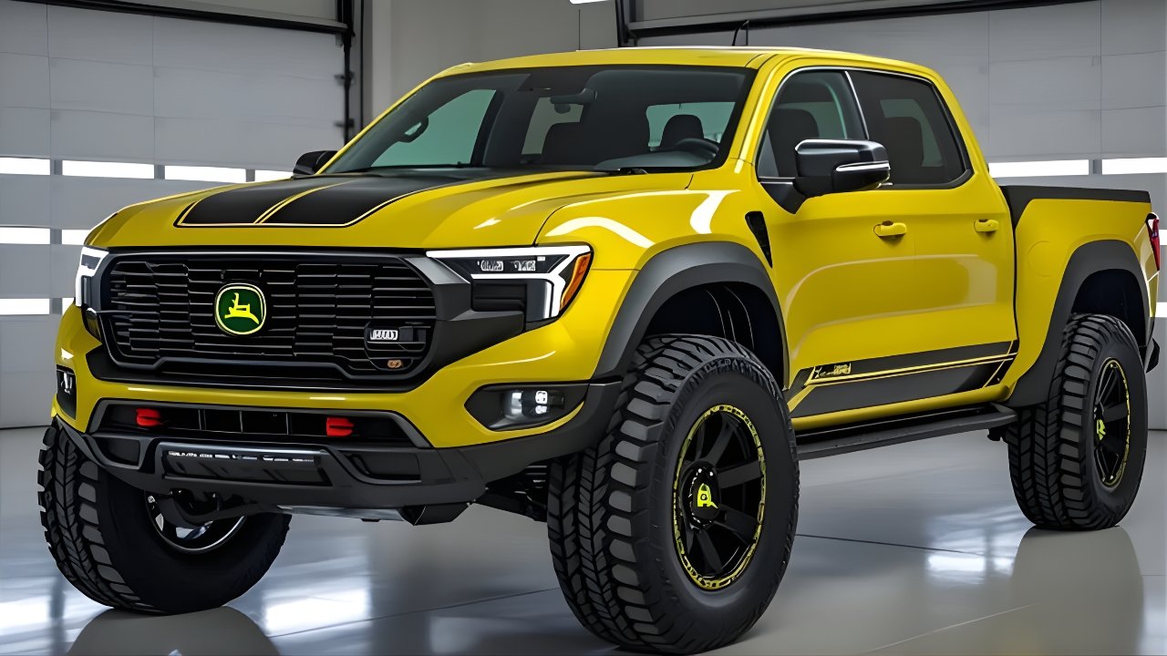 2025 John Deere Pickup Truck Launched – First Look, Powerful Engine, Smart Technology, Mileage, and Price Details