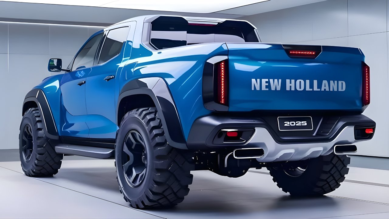 2025 New Holland Pickup Truck Launched – First Look, High-Tech Features, Powerful Engine, Stylish Design, Smart Technology, Mileage, and Price Revealed