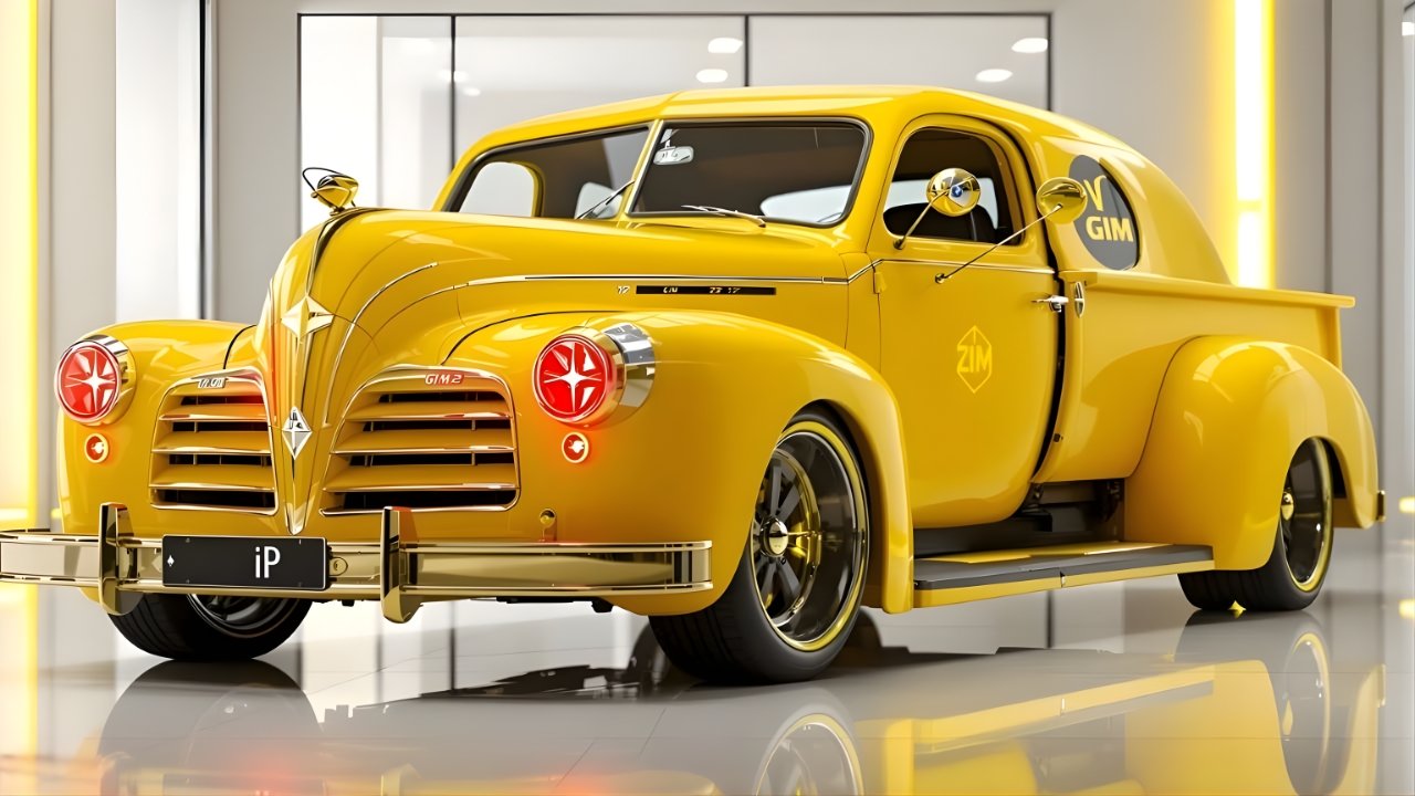 2026 GAZ-12 ZIM Unveiled – Legendary Soviet Luxury Car Reborn with Modern Upgrades and Timeless Design