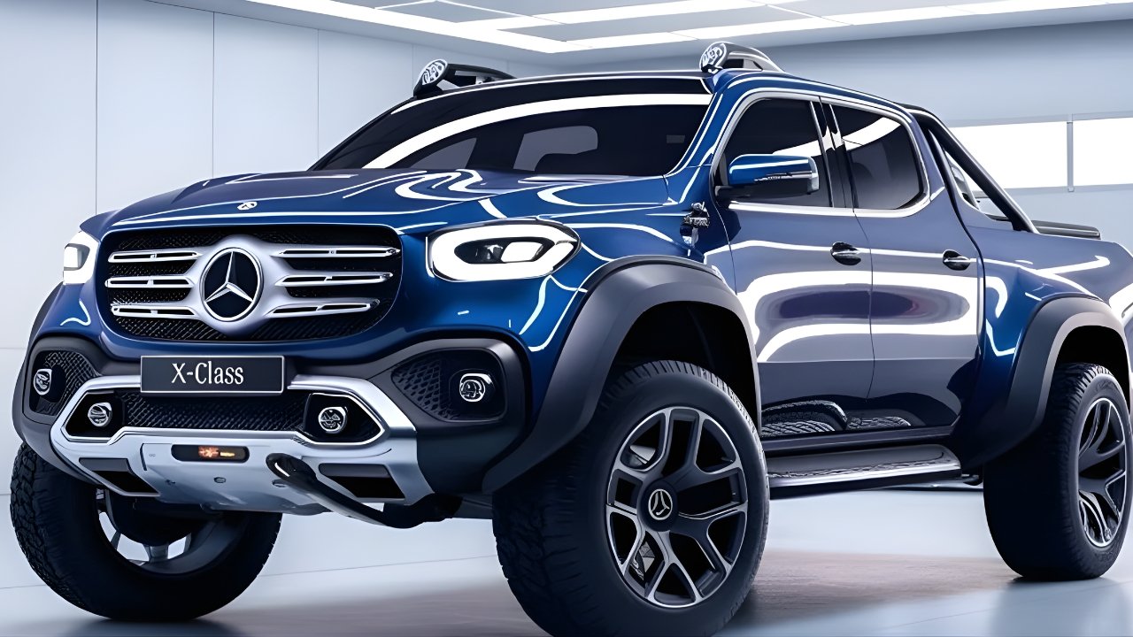 2026 Mercedes X-Class Pickup Unveiled – Futuristic Design, Advanced Technology, Mileage, and Price Revealed