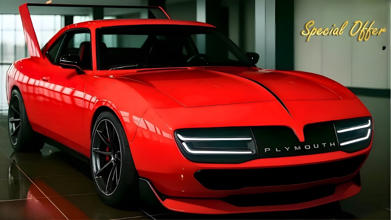 2026 Plymouth Superbird Returns – Legendary Muscle Car, Powerful Engine, Iconic Design, and Price Details