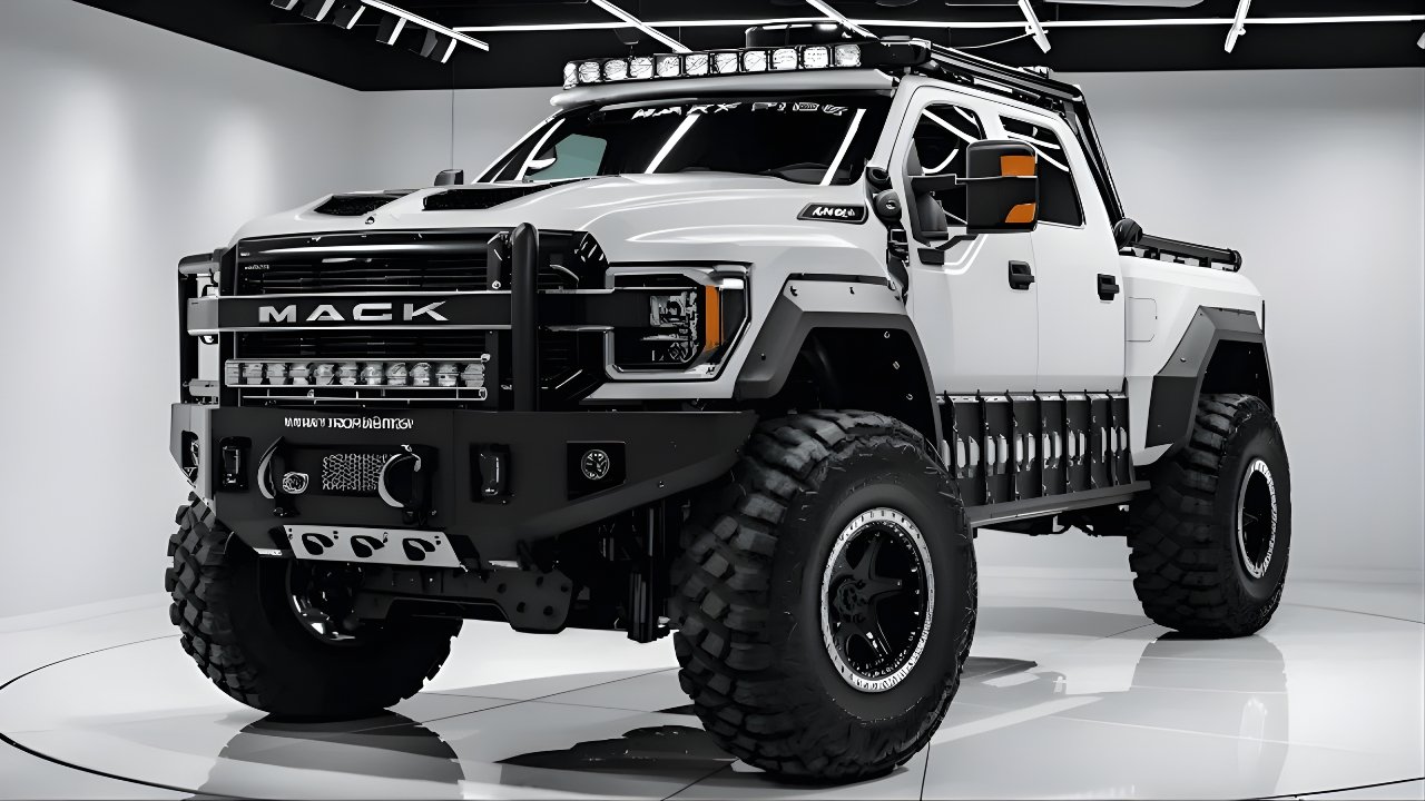 All-New 2025 Mack Pickup Truck Launched – Bold Design, High-Tech Features, Powerful Engine, Smart Technology, Mileage, and Price Revealed