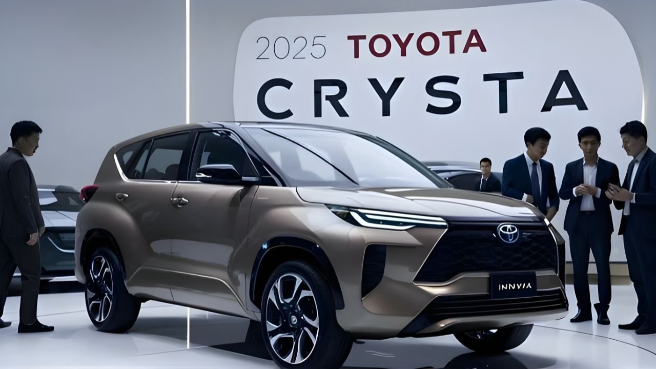 Toyota Innova Crysta 2025 Launched – Premium MPV Advanced Features Powerful Performance Enhanced Comfort Price Specs Review