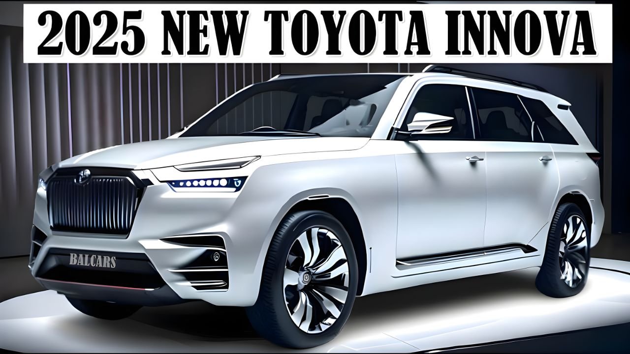 Toyota Innova 2025 Launching – New Design Premium Features This Diwali