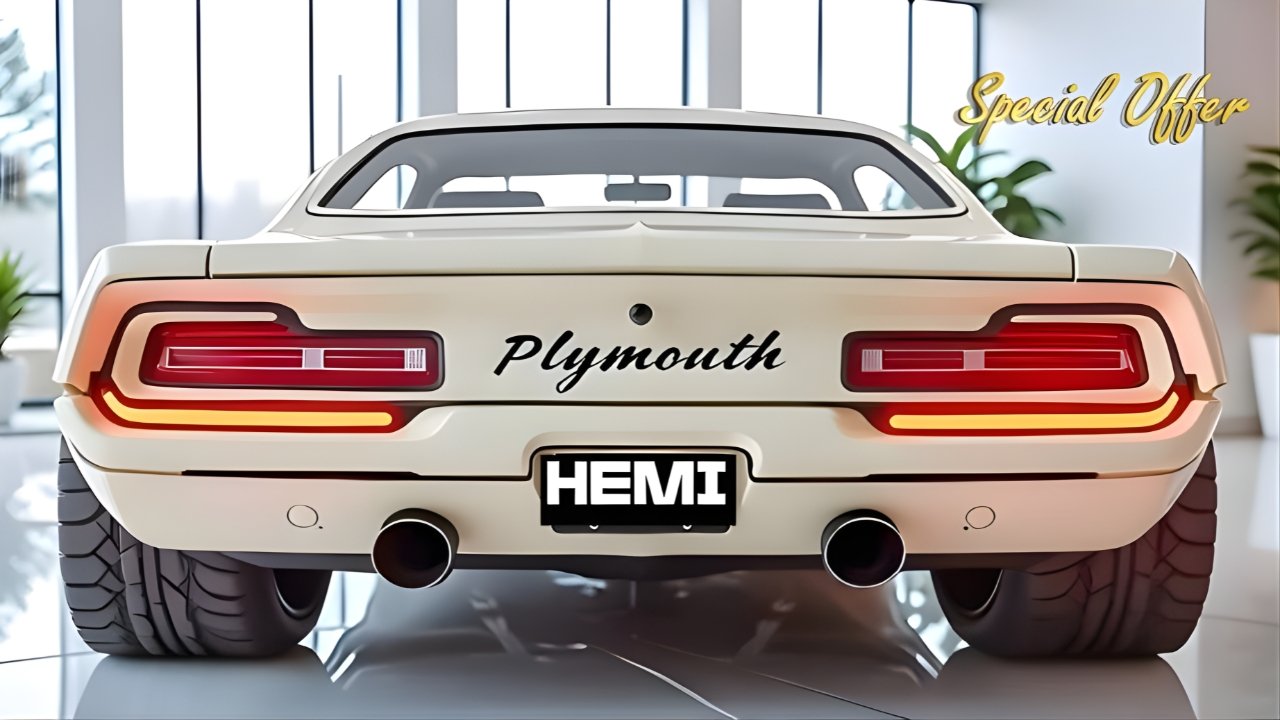 Plymouth HEMI Cuda Returns – The Legendary Muscle Car That Still Turns Heads with Timeless Power and Style